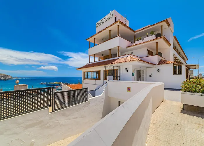 Ocean View 2bedroom In Cristianos, Heated Pool, 3 Minutes To شقة